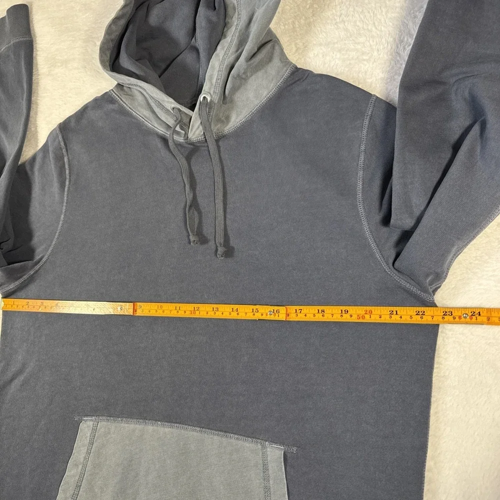 Abercrombie &‎ Fitch Men's M Blue Vintage Wash Hoodie Excellent Condition
